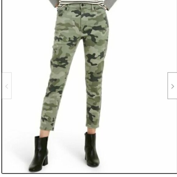 Nili LOTAN for TARGET Women's Camo Print High-Rise Ankle Skinny Jeans - Picture 1 of 7